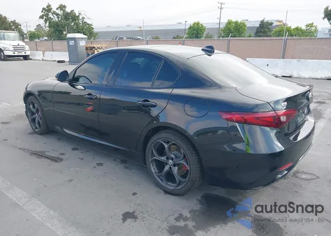 2019 Alfa Romeo Giulia Ti Sport Awd from USA, damaged, VIN ZARFANBNXK7604992